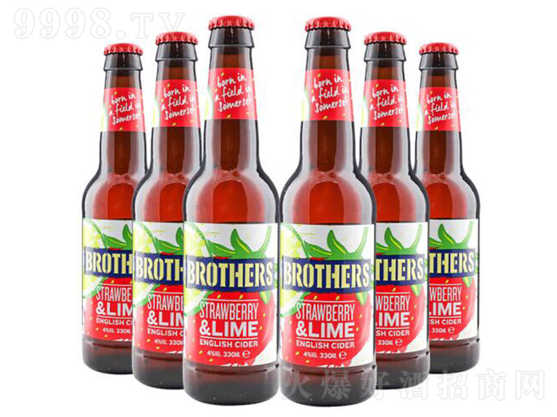 �ֵܡ���ݮζ���ƾơ�4�� 330ml��