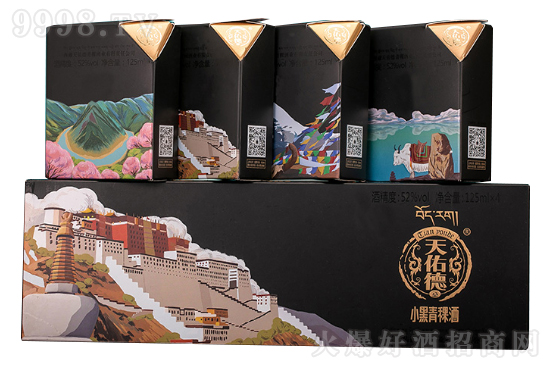 ���ӵ������ơ�С�������ƣ��������ذ棩 52��125ml��4ƿ �����Ͱ׾ƃr�񣬶����X��