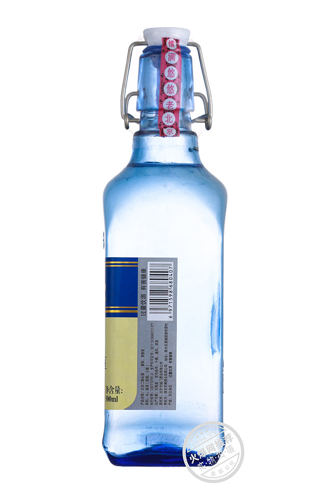 京闊北京二鍋頭酒方瓶 清香型白酒【42° 500ml】