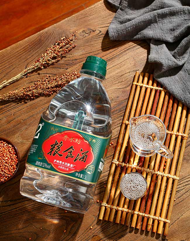 秀水坊糧食酒濃香型酒【52度2.5L】
